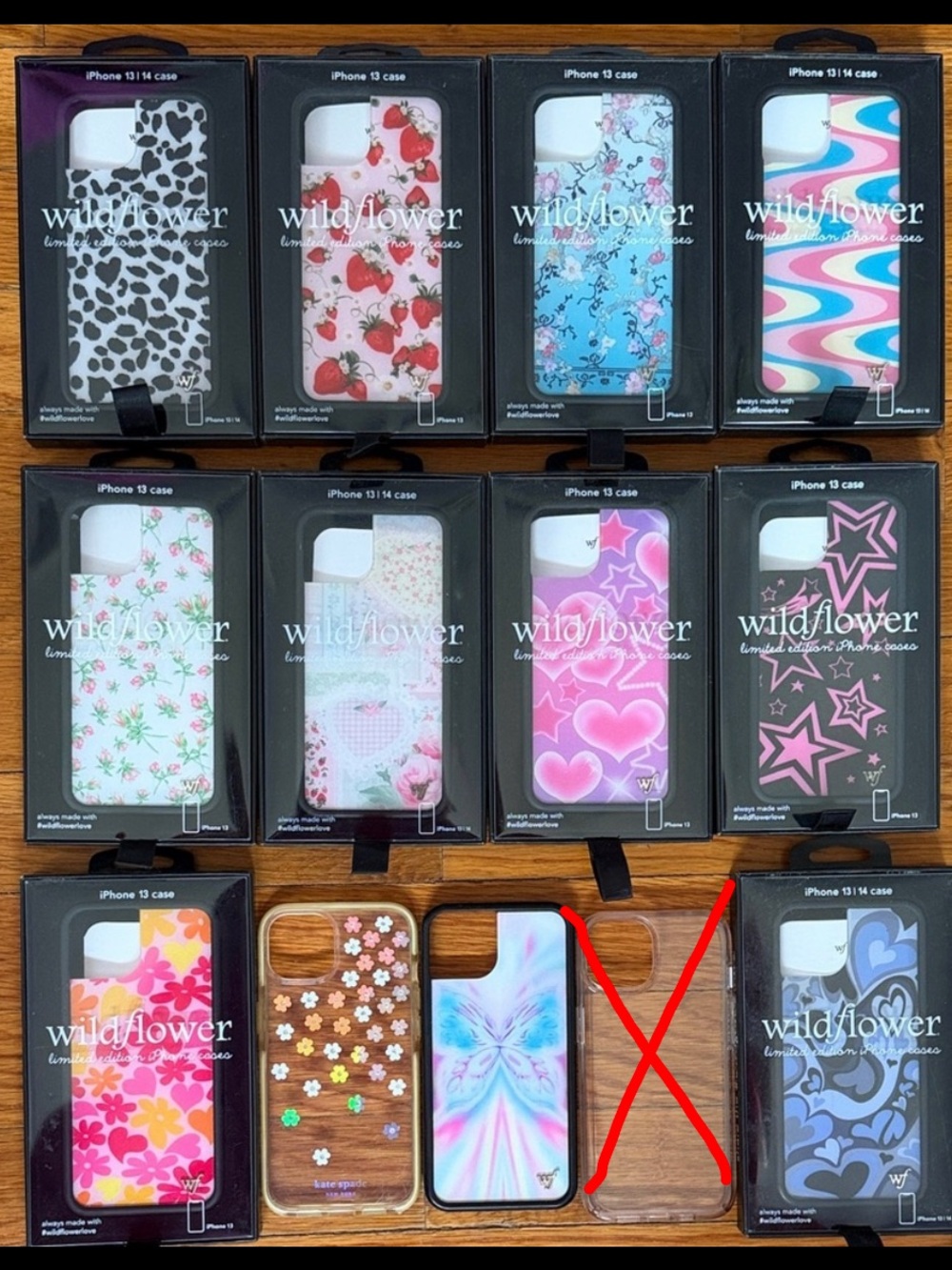 Wildflower Phone Cases for iPhone 13/14